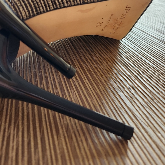 Jimmy Choo Open Toe Pump Heel - Picture 6 of 6